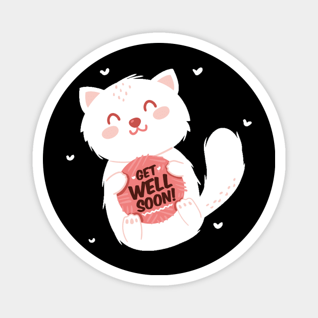 Get Well Soon Magnet by UnderDesign